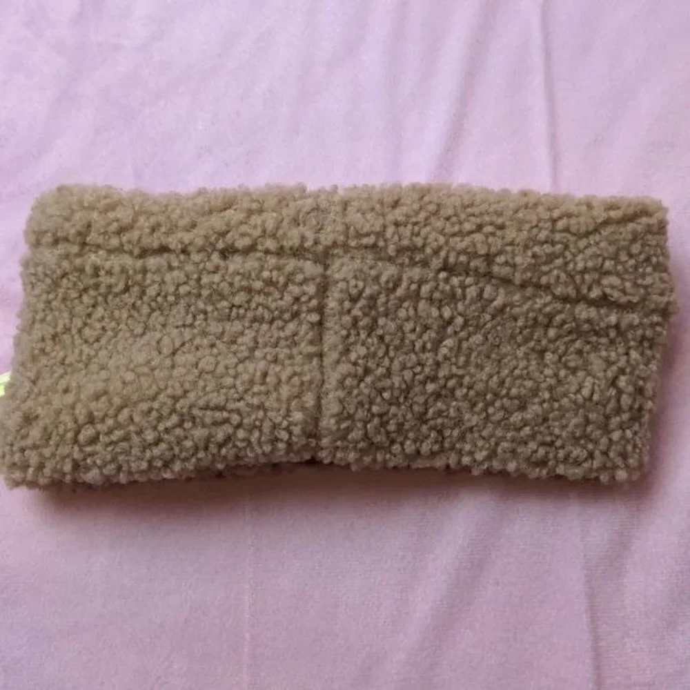 Copper Key Girls Tan Twist Front Teddy Headband